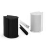 Bose Professional CVT-MA12EX 70/100V transformer in black, with included coupling bracket, for MA12EX loudspeakers.