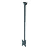 LC922CEL telescopic ceiling mount shown in isolation, with a ceiling fixing plate, telescopic pole, and VESA mounting bracket.