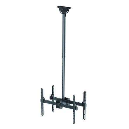 Back-to-Back Telescopic Ceiling Mount (32inch-55inch, Max VESA 600x400, Max Weight 45kg each screen)