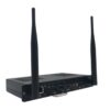 Rear-facing view of the LCOPS-P premium OPS slot-in PC, showing connectivity ports and Wi-Fi antennas.
