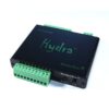 MedeaWiz Hydra I/O expander, shown at an angle with its numbered terminal block for input and output connections.