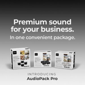 Bose Professional Audiopack Pro - a background music and paging solution for your commercial space