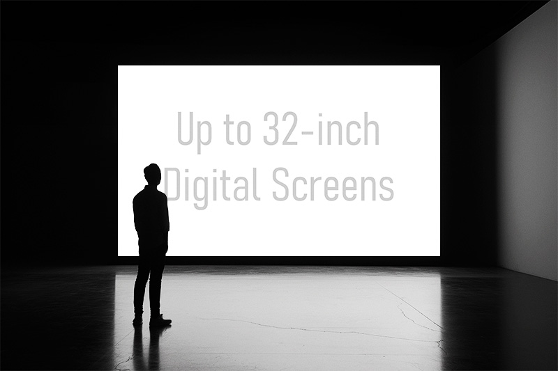 Up to 32-inch Digital Screens | Spectra Displays