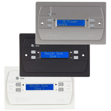 Cloud CDR1F - Flush-Mount Remote control module for music source, level, and grouping