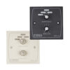Cloud RSL‑4 remote source and volume control plate shown in both black and white finishes.