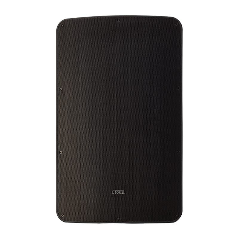 CS-S12B Cloud CS-S12 12-inch 2-way surface-mount speaker in black finish, suited to industrial and darker commercial installations requiring wide coverage and high output.