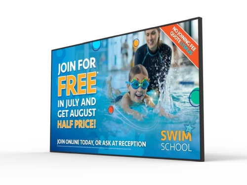 Professional Digital Signage Package Vibrant Professional Advertising Displays